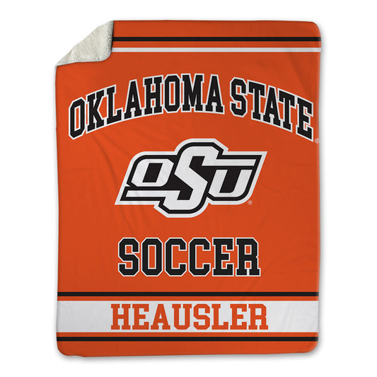 Oklahoma State - NCAA Women's Soccer : Logan Heausler - Blanket-0