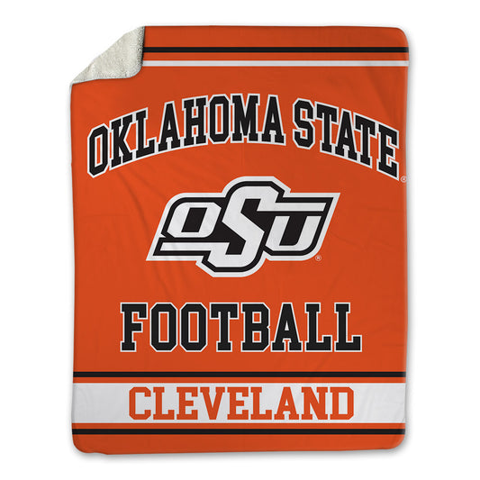 Oklahoma State - NCAA Football : Landyn Cleveland - Blanket-0