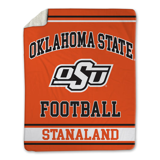 Oklahoma State - NCAA Football : Gage Stanaland - Blanket-0