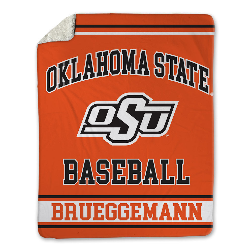 Oklahoma State - NCAA Baseball : Colin Brueggemann - Blanket-0
