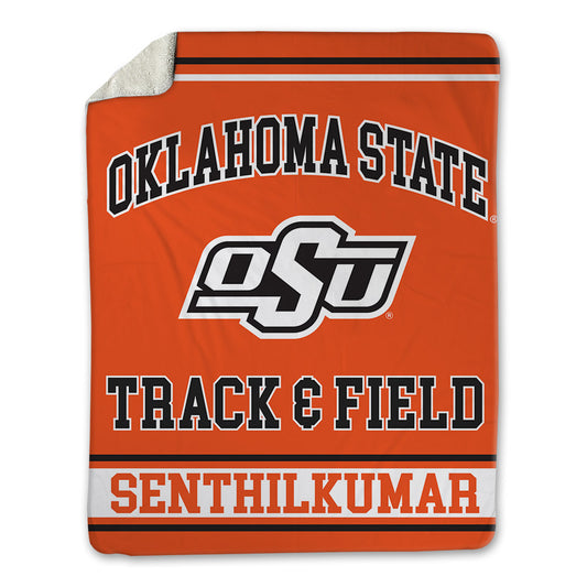 Oklahoma State - NCAA Men's Track & Field : Pradeep SenthilKumar - Blanket-0
