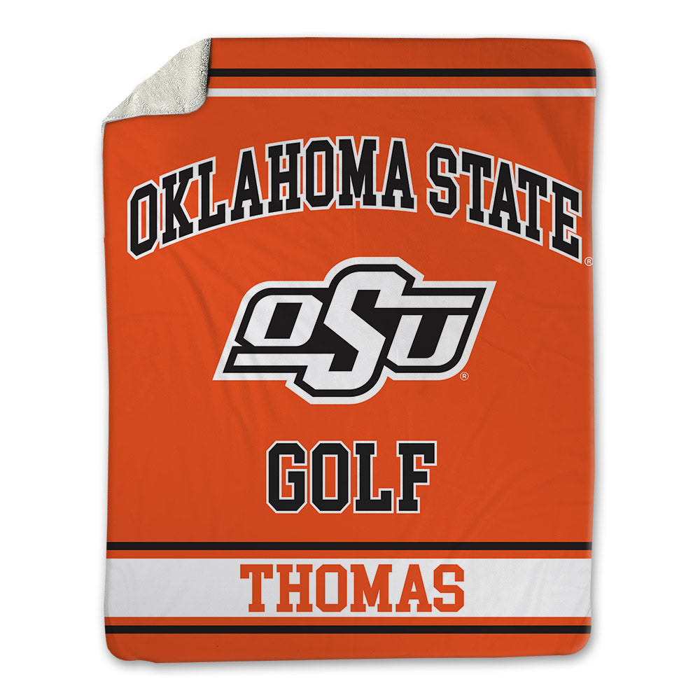 Oklahoma State - NCAA Men's Golf : Rayhan Thomas - Blanket-0