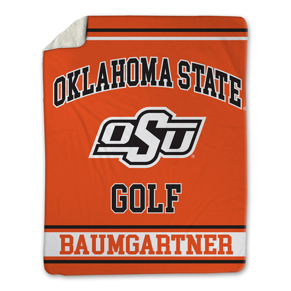 Oklahoma State - NCAA Men's Golf : Jonas Baumgartner - Blanket-0