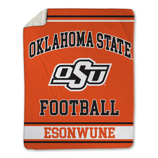 Oklahoma State - NCAA Football : Ike Esonwune - Blanket-0