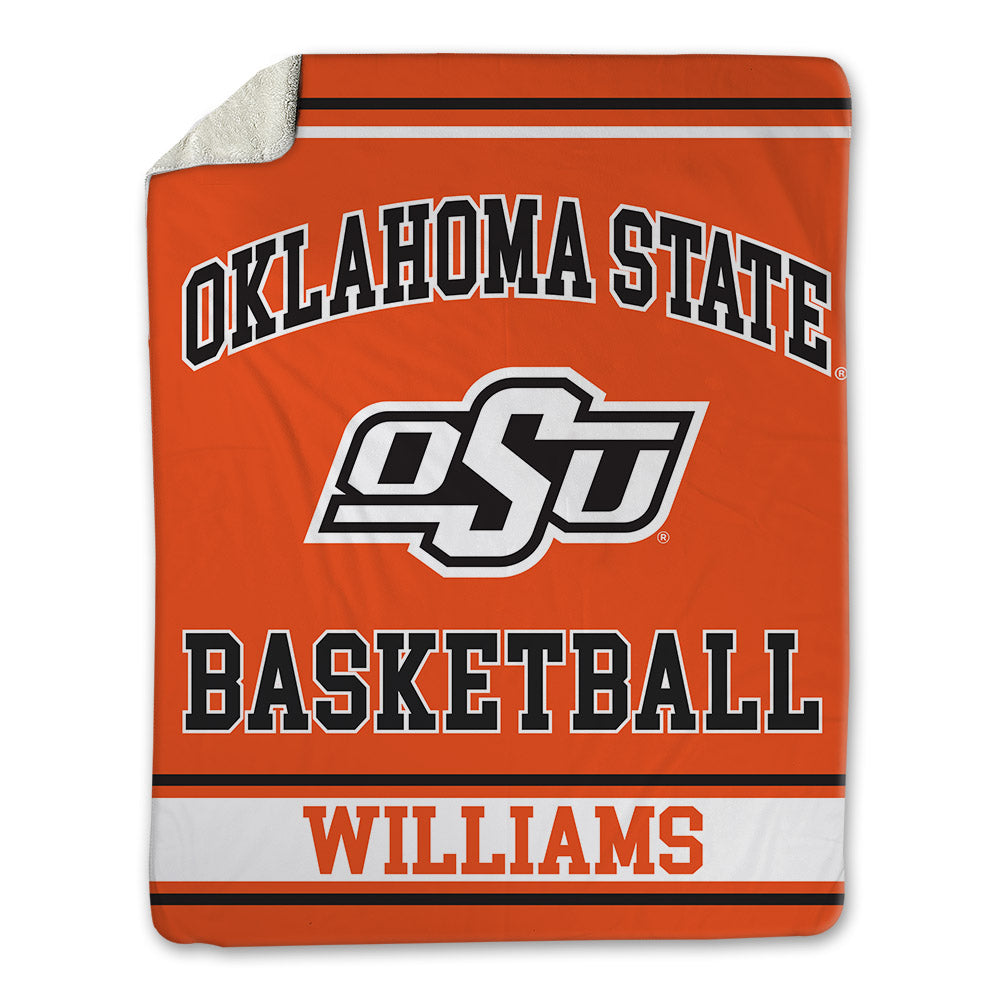 Oklahoma State - NCAA Women's Basketball : Landry Williams - Blanket-0