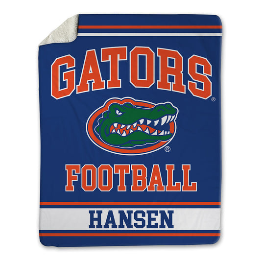 Florida - NCAA Football : Hayden Hansen - Blanket-0