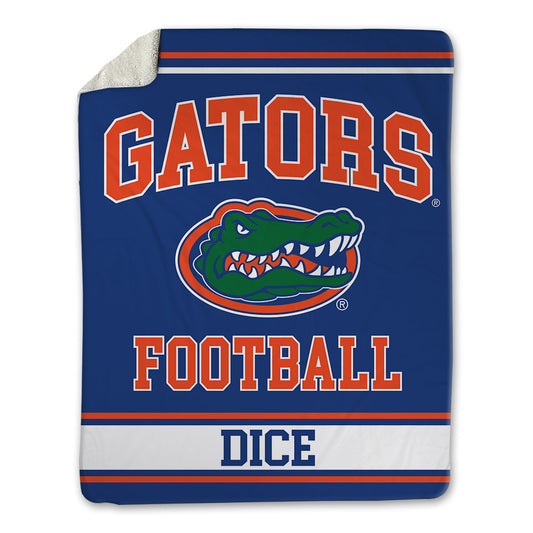 Florida - NCAA Football : Tavaris Dice - Blanket-0