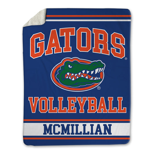 Florida - NCAA Women's Volleyball : DeAndrea McMillian - Blanket-0