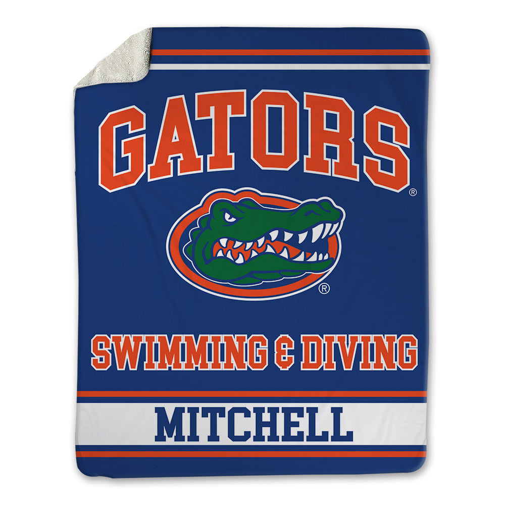 Florida - NCAA Men's Swimming & Diving : Jake Mitchell - Blanket-0