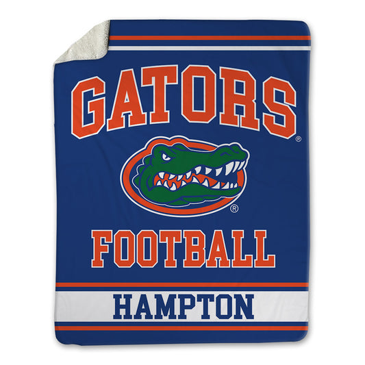 Florida - NCAA Football : DeBraun Hampton - Blanket-0