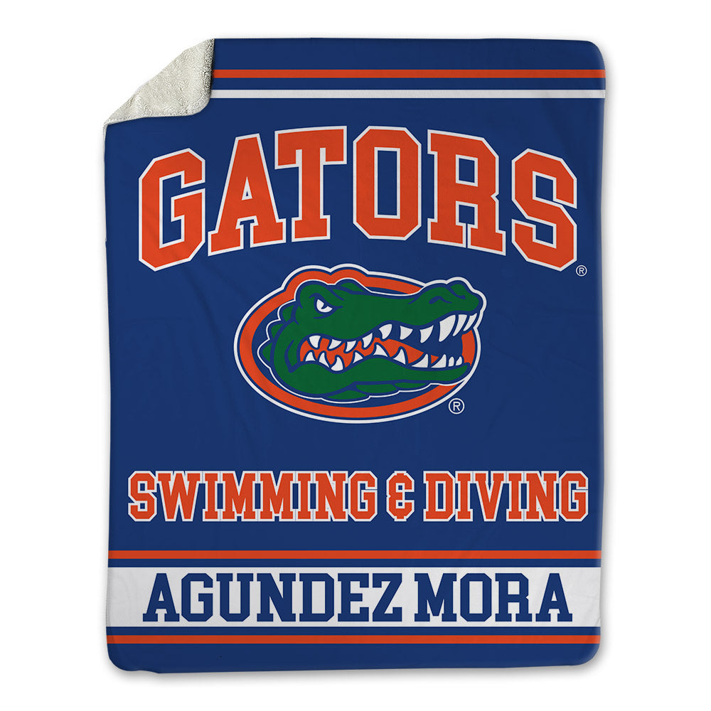 Florida - NCAA Men's Swimming & Diving : JESUS MIGUEL AGUNDEZ MORA - Blanket-0
