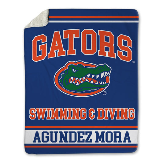 Florida - NCAA Men's Swimming & Diving : JESUS MIGUEL AGUNDEZ MORA - Blanket-0