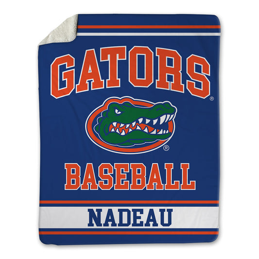 Florida - NCAA Baseball : Justin Nadeau - Blanket-0