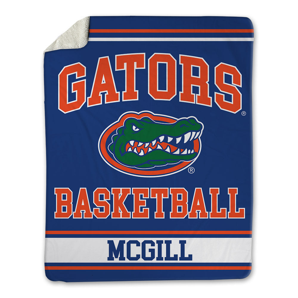 Florida - NCAA Women's Basketball : Alivia McGill - Blanket-0