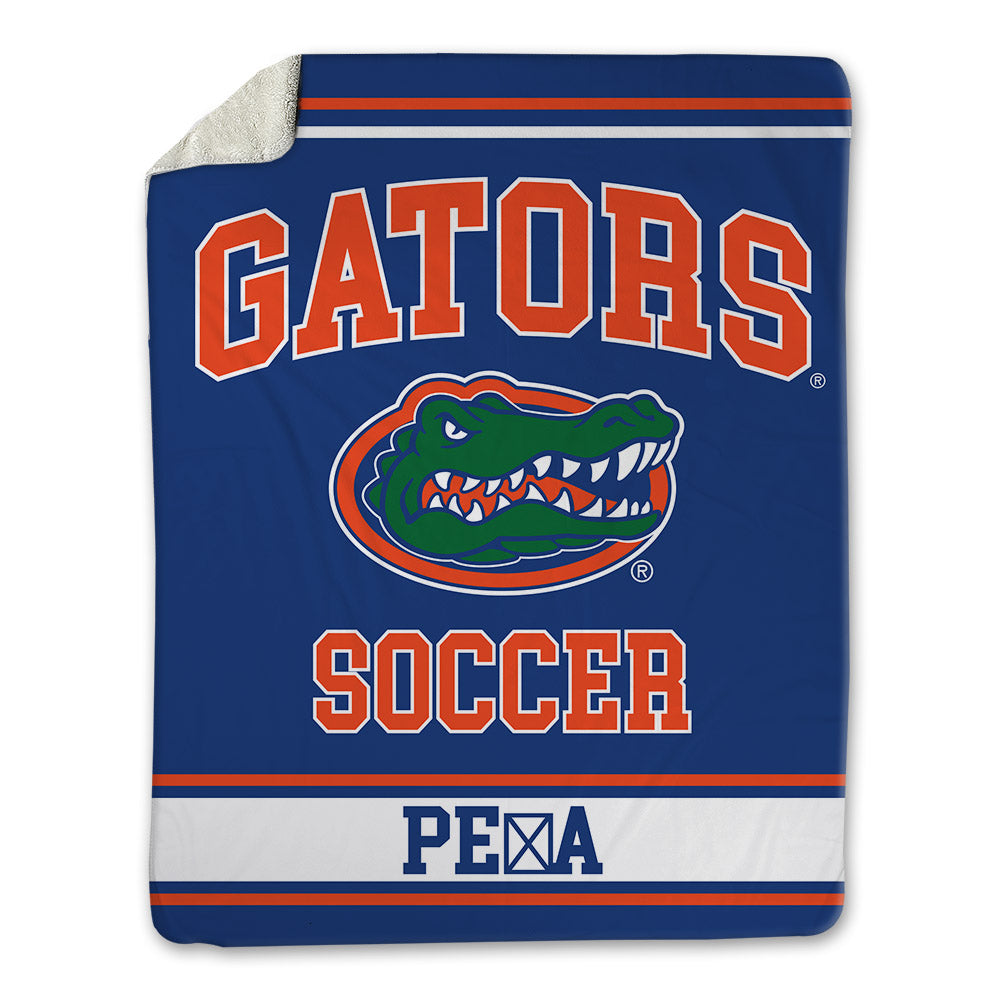 Florida - NCAA Women's Soccer : Paloma Pe�a - Blanket-0