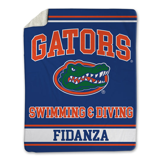 Florida - NCAA Women's Swimming & Diving : Quinn Fidanza - Blanket-0