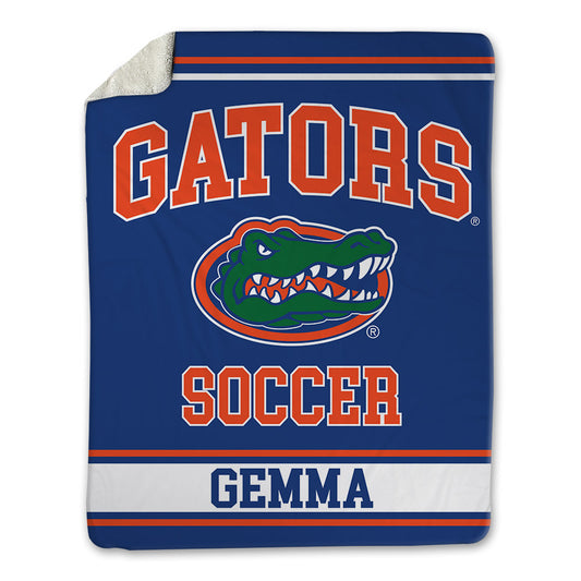 Florida - NCAA Women's Soccer : Abigail Gemma - Blanket-0
