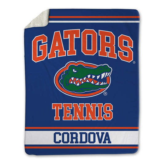 Florida - NCAA Men's Tennis : Francesco Cordova - Blanket-0