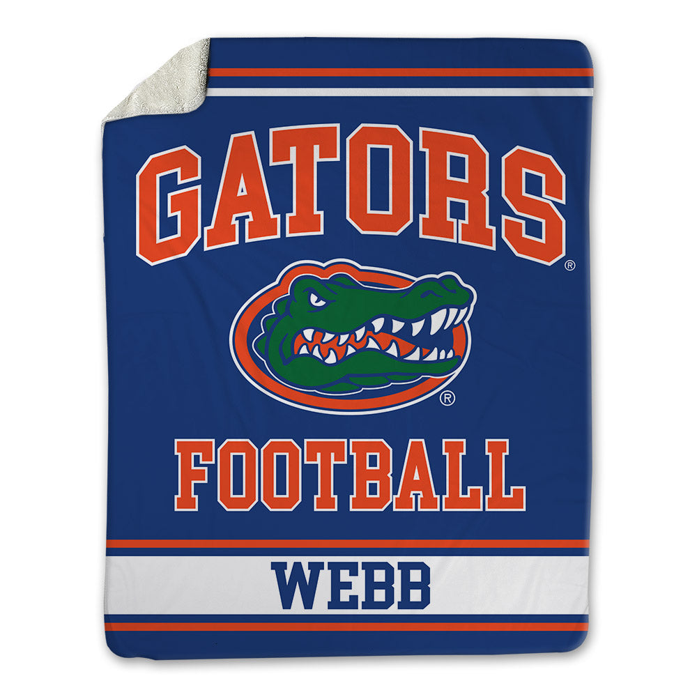 Florida - NCAA Football : Treyaun Webb - Blanket-0