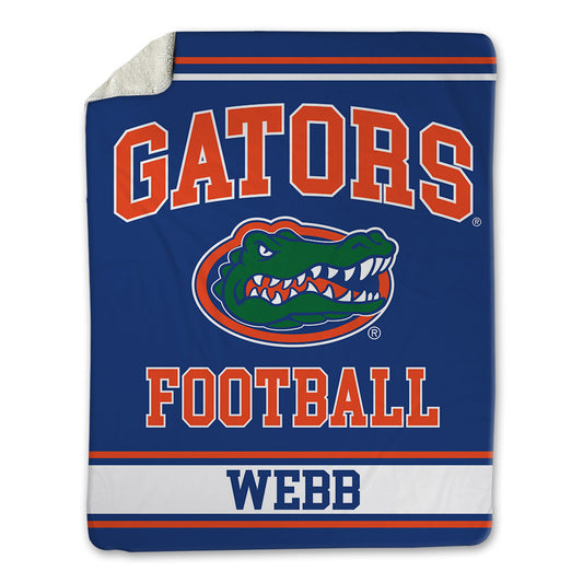 Florida - NCAA Football : Treyaun Webb - Blanket-0