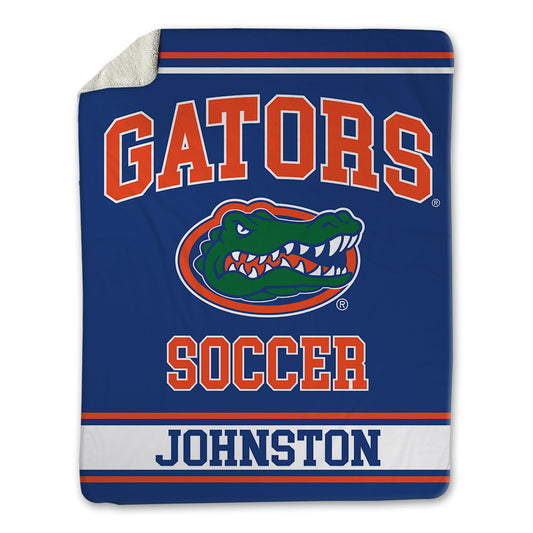Florida - NCAA Women's Soccer : Katie Johnston - Blanket-0