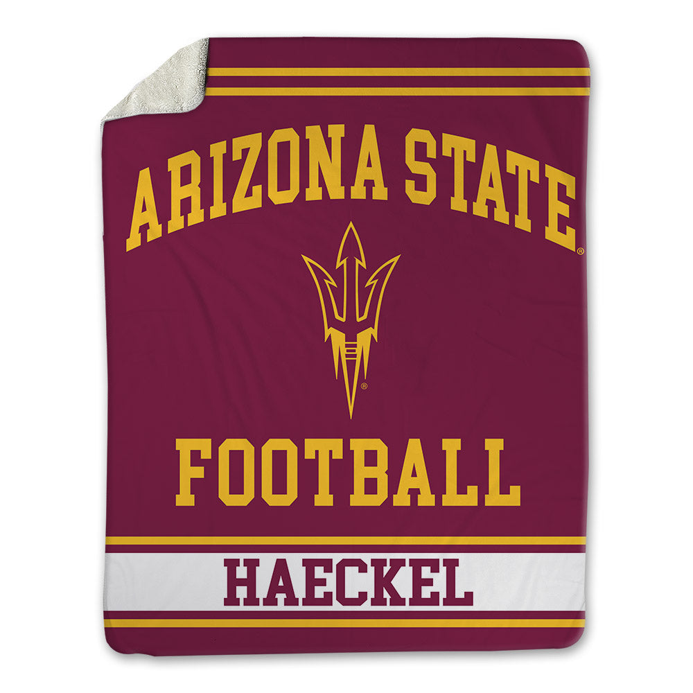 Arizona State - NCAA Football : Kaden Haeckel - Blanket-0