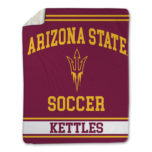 Arizona State - NCAA Women's Soccer : Ella Kettles - Blanket-0