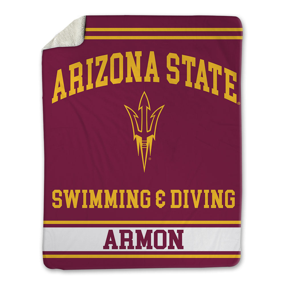 Arizona State - NCAA Women's Swimming & Diving : Indigo Armon - Blanket-0