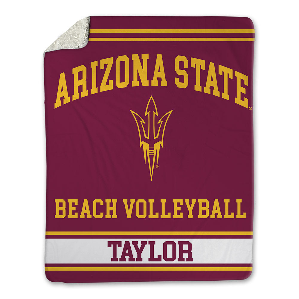 Arizona State - NCAA Beach Volleyball : Zoe Taylor - Blanket-0