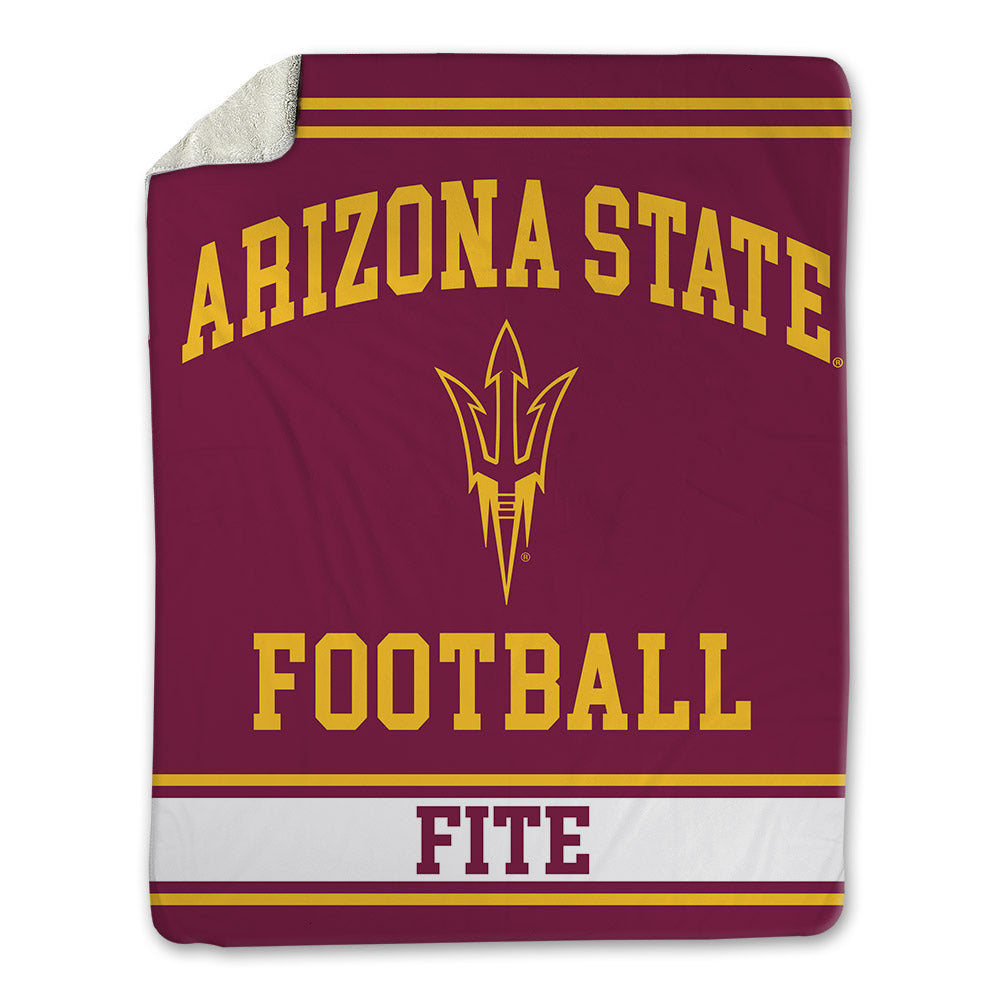 Arizona State - NCAA Football : Cullen Fite - Blanket-0