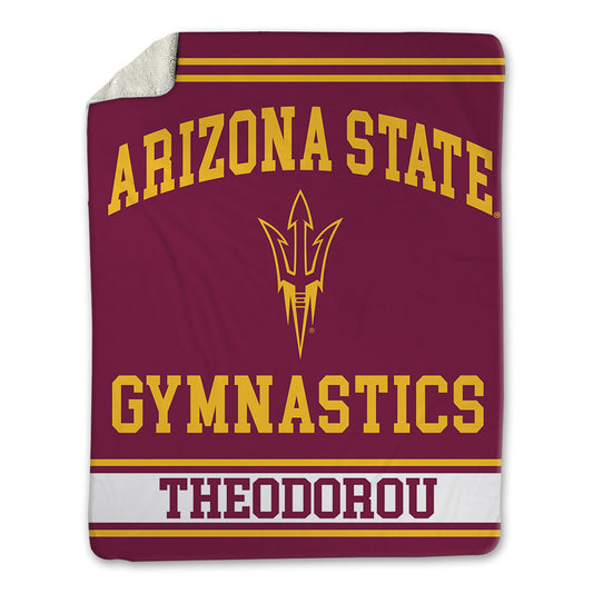 Arizona State - NCAA Women's Gymnastics : Alex Theodorou - Blanket-0
