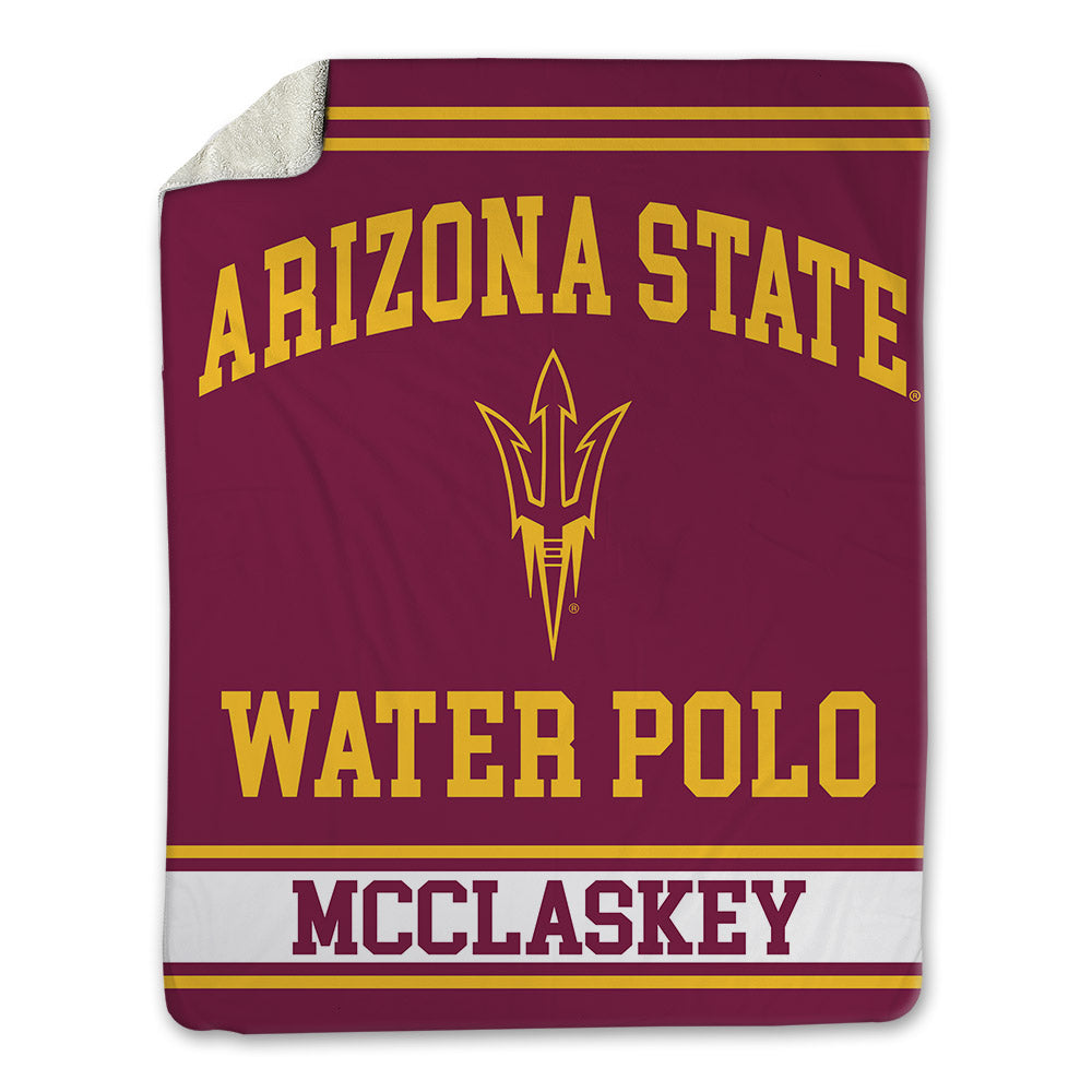 Arizona State - NCAA Men's Water Polo : Hannah McClaskey - Blanket-0
