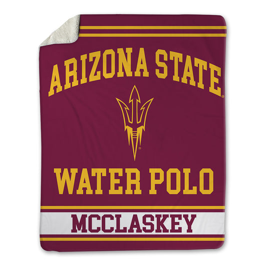 Arizona State - NCAA Men's Water Polo : Hannah McClaskey - Blanket-0