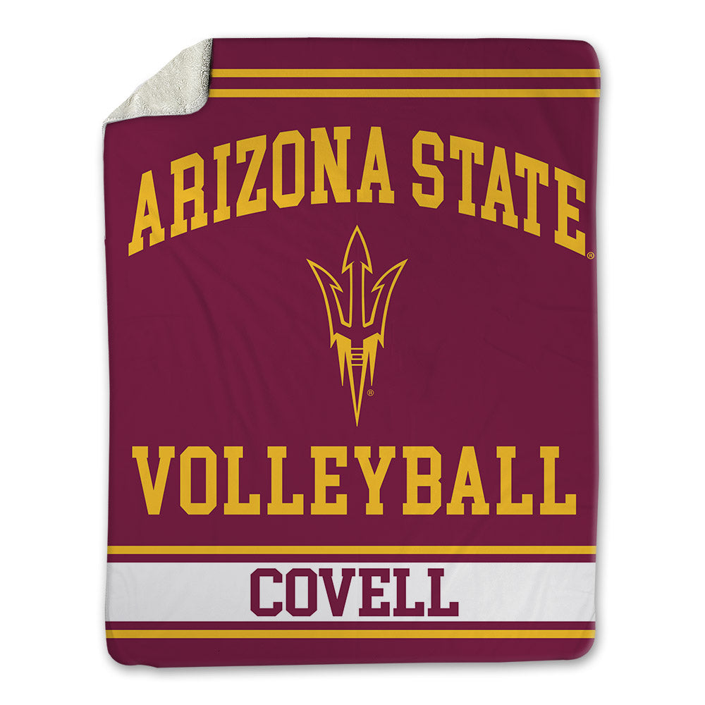 Arizona State - NCAA Women's Volleyball : Brynn Covell - Blanket-0