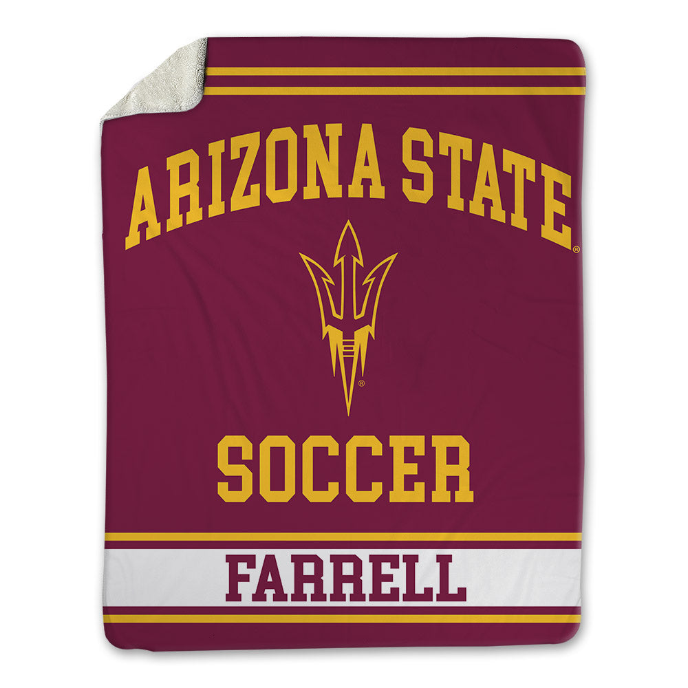 Arizona State - NCAA Women's Soccer : Meighan Farrell - Blanket-0