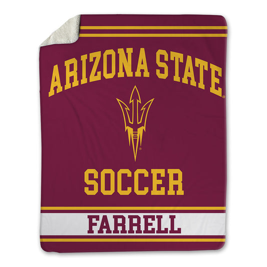 Arizona State - NCAA Women's Soccer : Meighan Farrell - Blanket-0