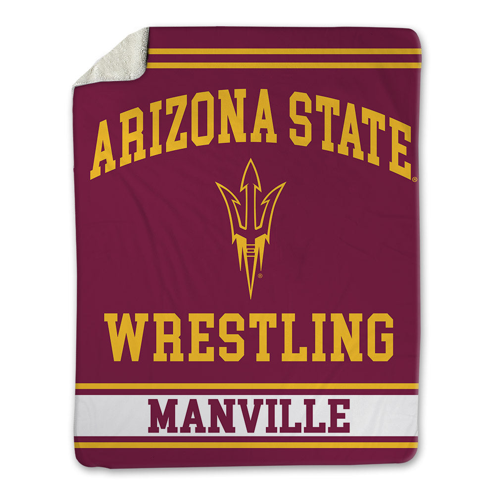 Arizona State - NCAA Wrestling : Pierson Manville - Blanket-0