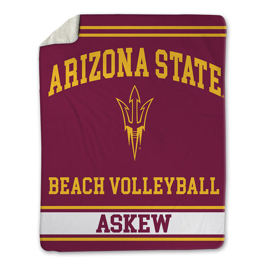 Arizona State - NCAA Beach Volleyball : Annalyse Askew - Blanket-0