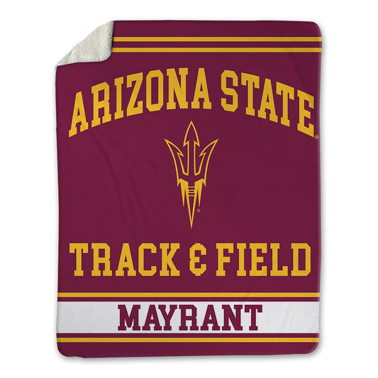 Arizona State - NCAA Men's Track & Field : Duane Mayrant - Blanket-0