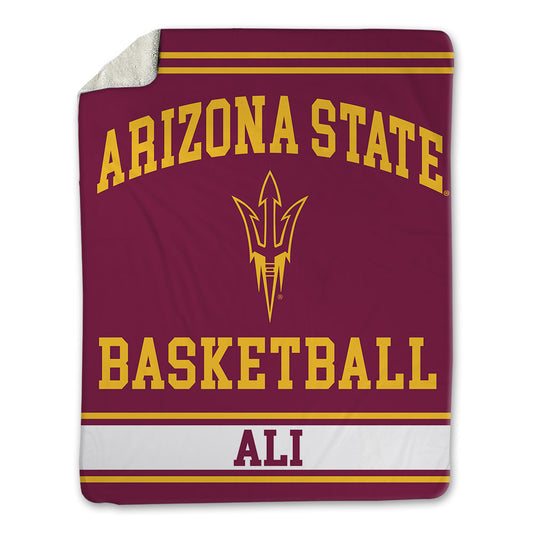 Arizona State - NCAA Men's Basketball : Amier Ali - Blanket-0