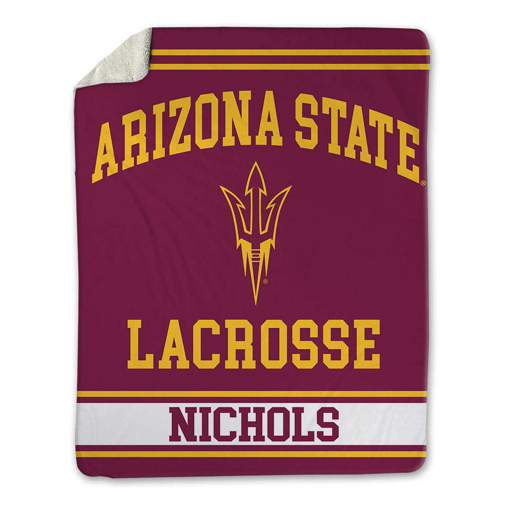 Arizona State - NCAA Women's Lacrosse : Alyssa Nichols - Blanket-0