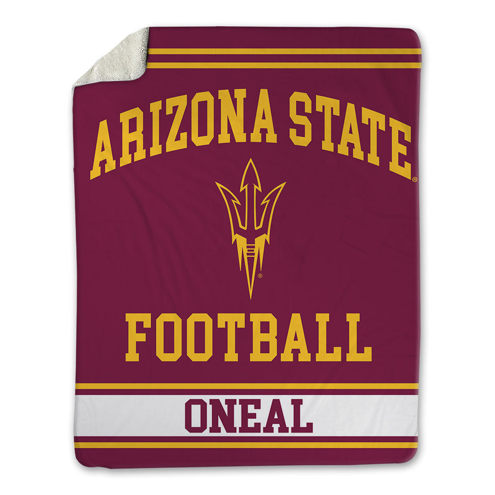 Arizona State - NCAA Football : Elijah ONeal - Blanket-0