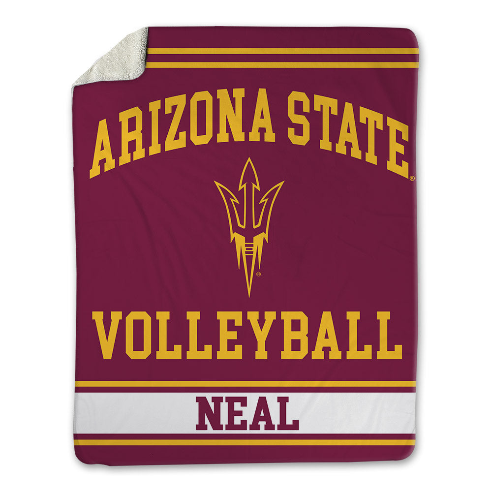 Arizona State - NCAA Women's Volleyball : Jillian Neal - Blanket-0