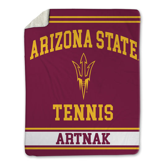 Arizona State - NCAA Men's Tennis : Bor Artnak - Blanket-0