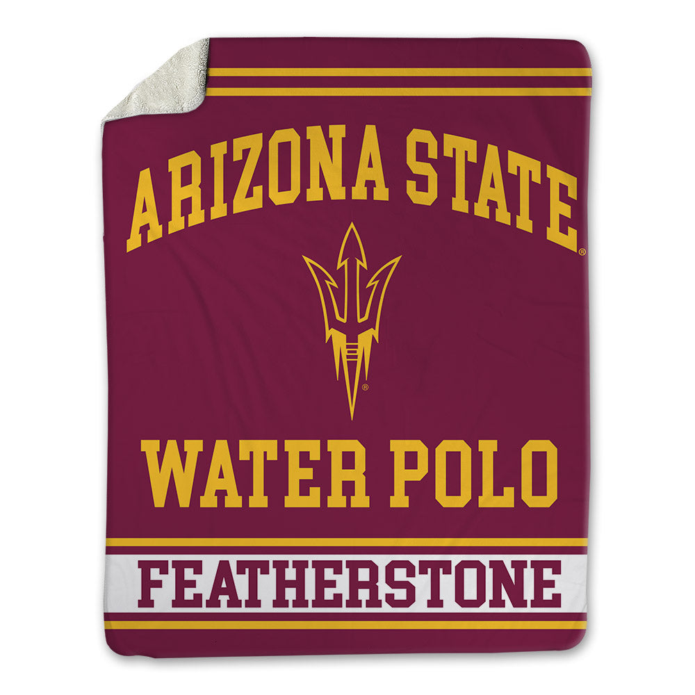 Arizona State - NCAA Men's Water Polo : Katherine Featherstone - Blanket-0