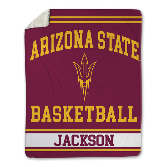 Arizona State - NCAA Women's Basketball : Jazion Jackson - Blanket-0