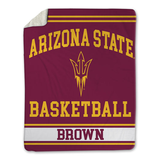 Arizona State - NCAA Women's Basketball : Jalyn Brown - Blanket-0