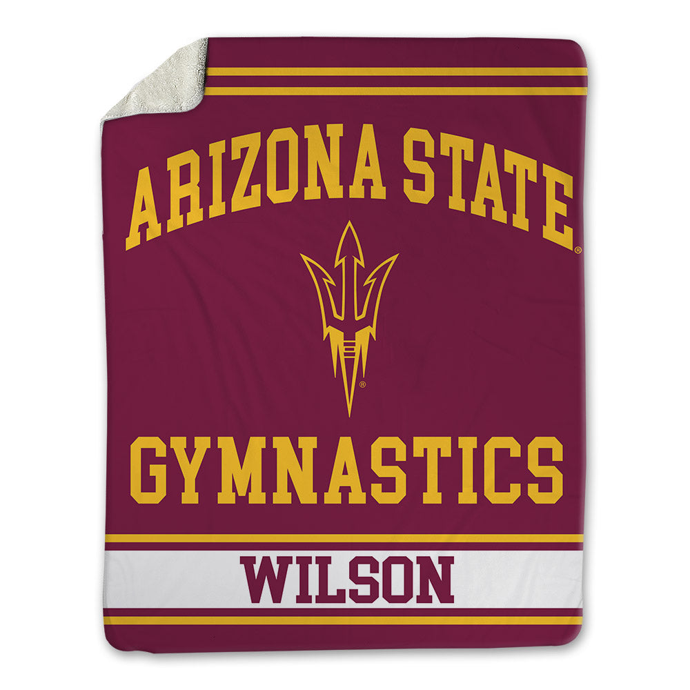 Arizona State - NCAA Women's Gymnastics : Robyn Wilson - Blanket-0
