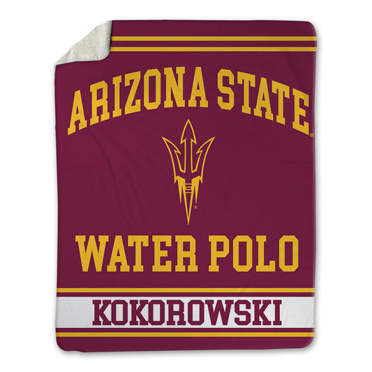 Arizona State - NCAA Women's Water Polo : Alison Kokorowski - Blanket-0