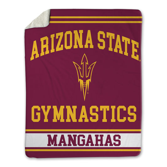 Arizona State - NCAA Women's Gymnastics : Jada Mangahas - Blanket-0